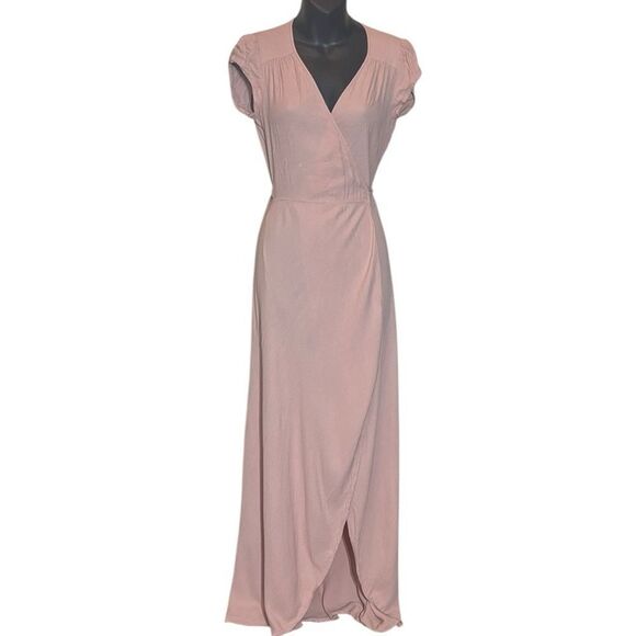 Reformation women’s small chamomile dress blush pink  wedding guest event - Picture 1 of 6